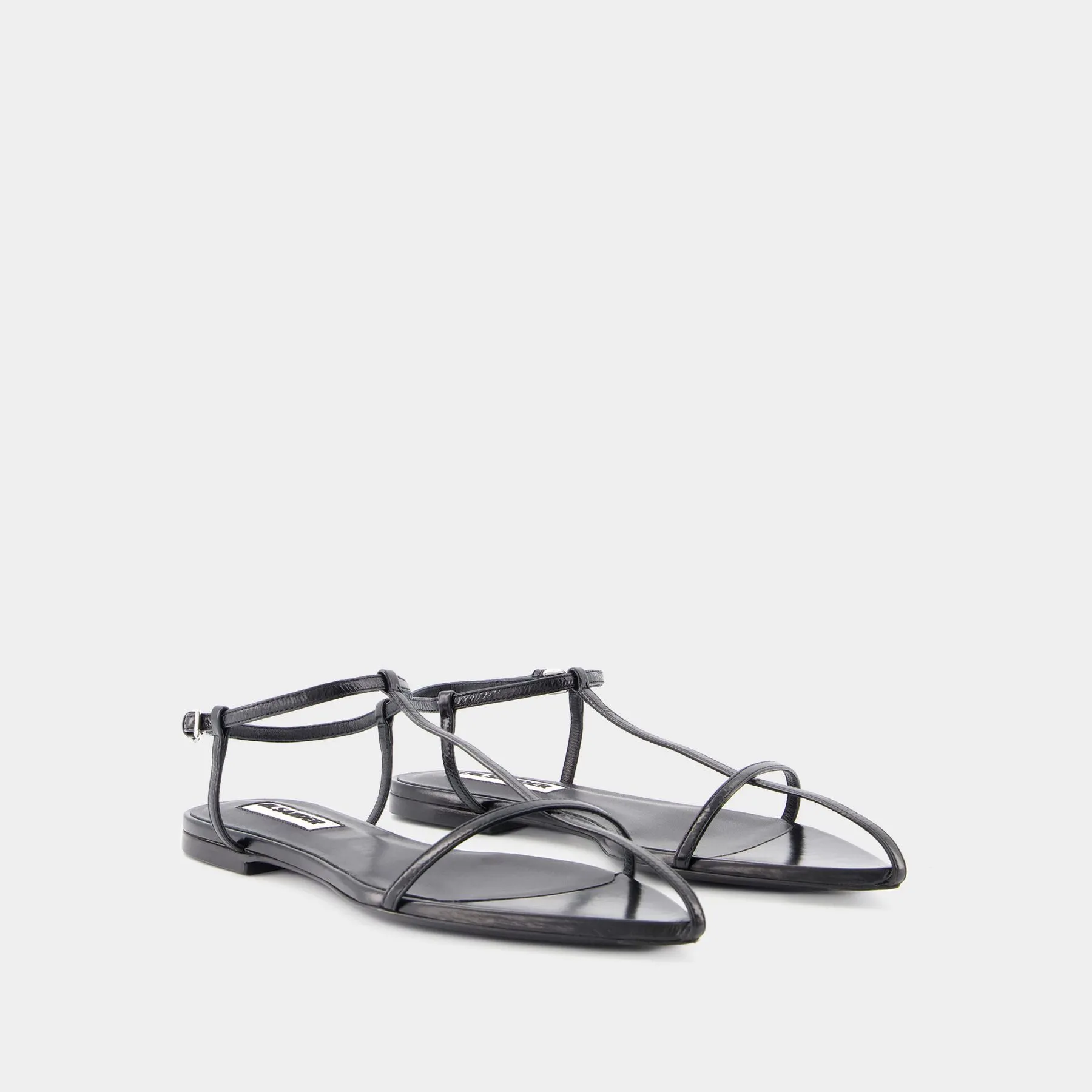 Jil Sander  Sandals - Jil Sander - Leather - Black