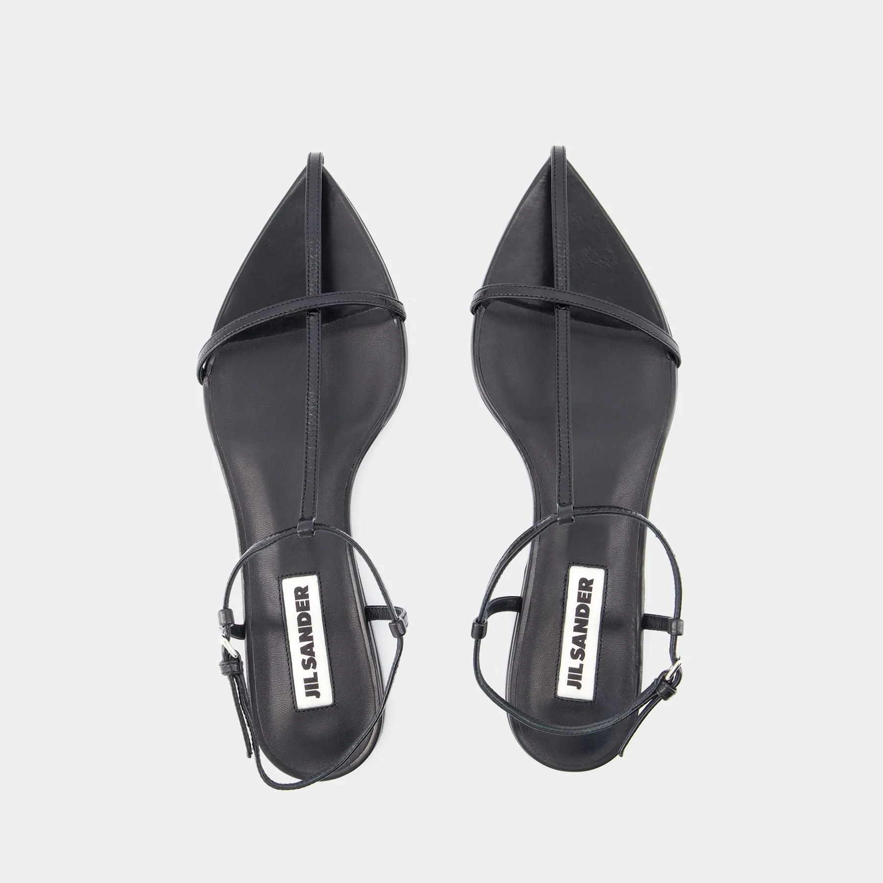 Jil Sander  Sandals - Jil Sander - Leather - Black