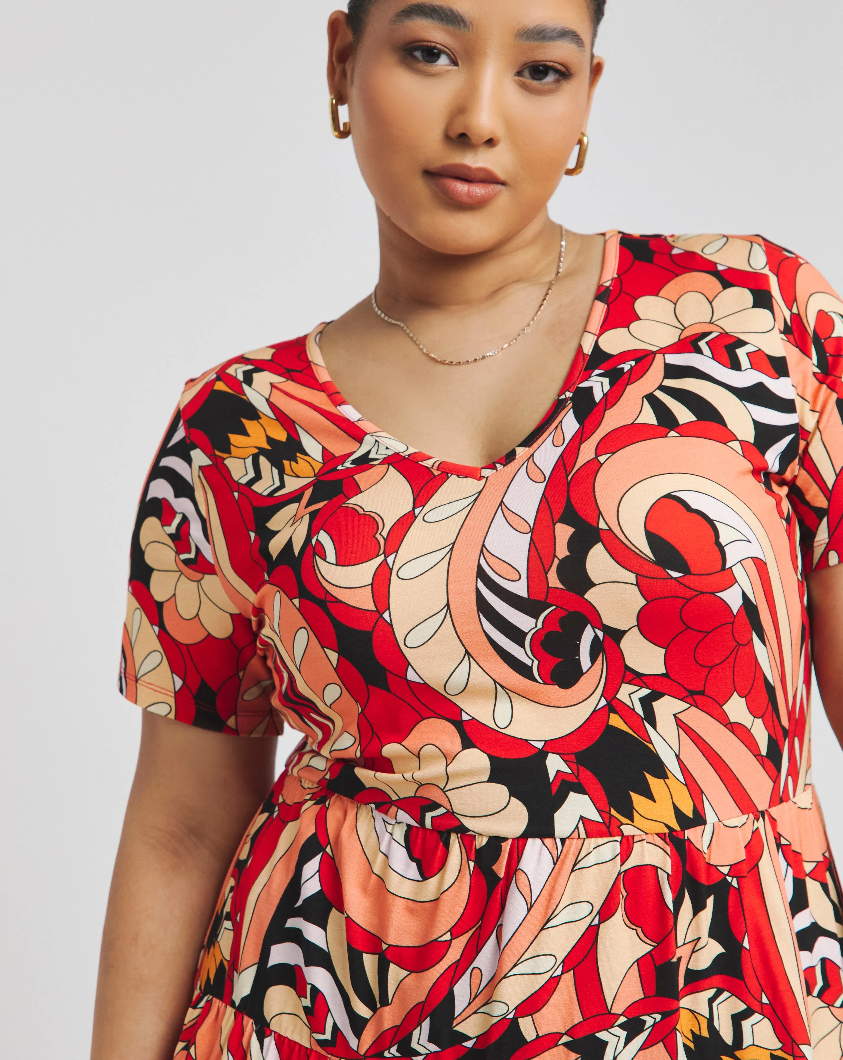 Joe Browns Pop of Colour Jersey Tunic | Simply Be