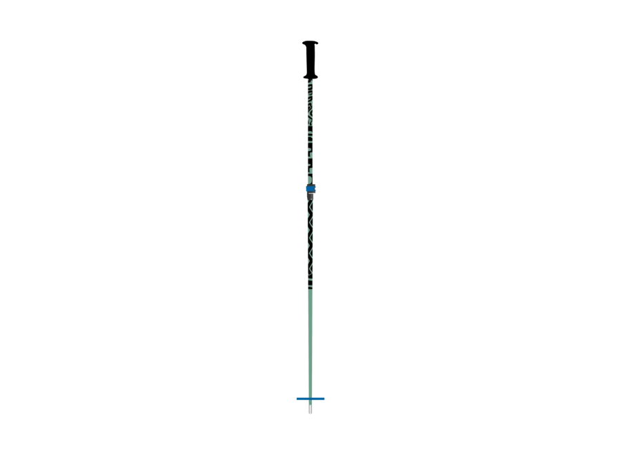 K2 Sprout Adjustable Ski Pole Seafoam