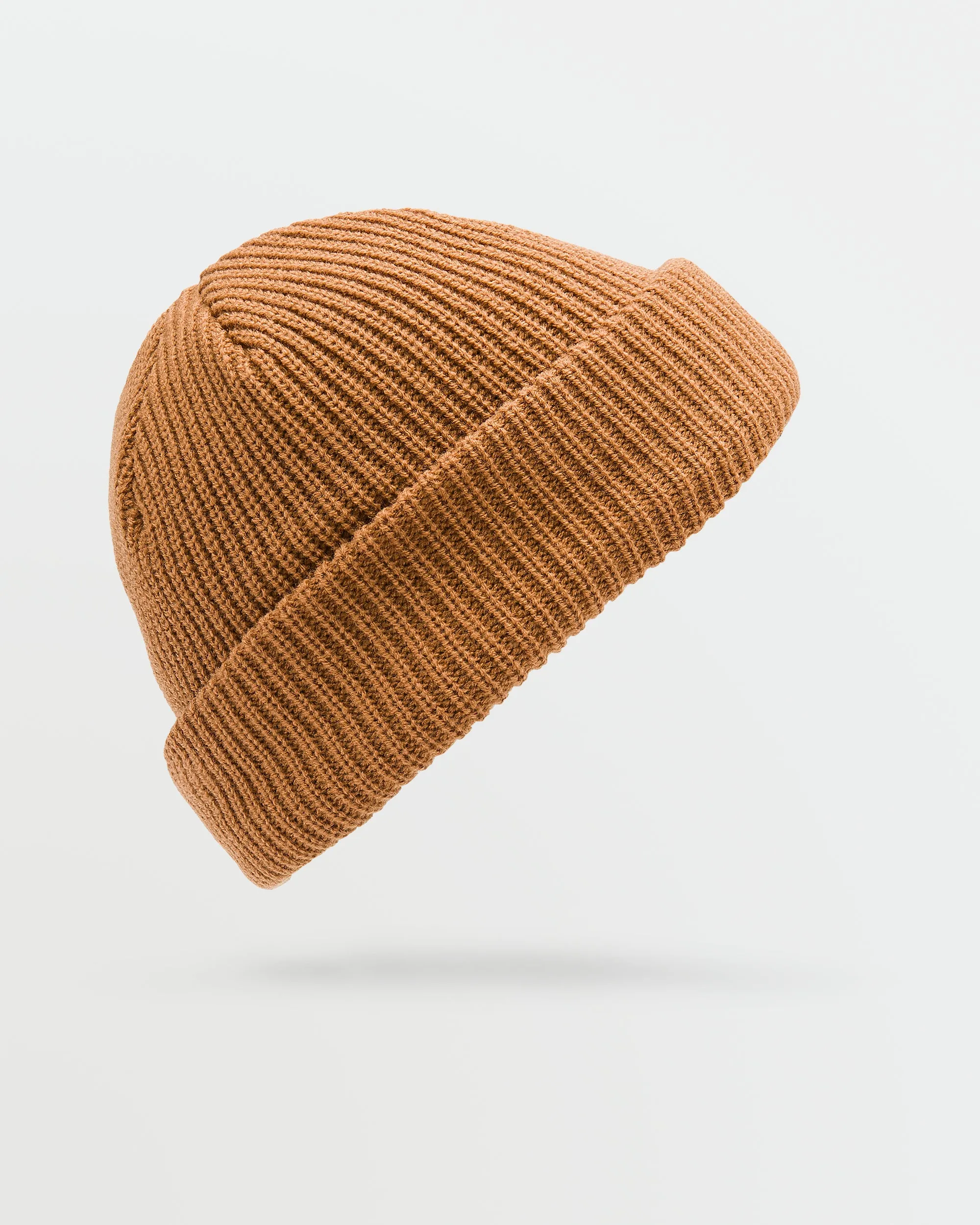 Kids Youth Lined Beanie - Caramel