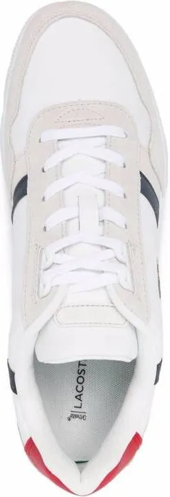 Lacoste T-clip colour-block trainers White