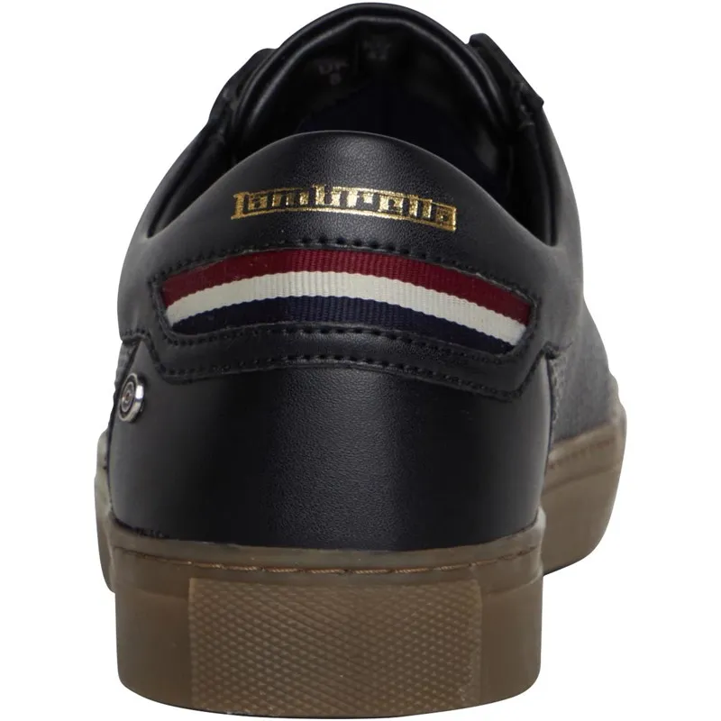 Lambretta Mens Polter Trainers Black