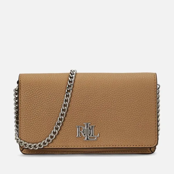 Lauren Ralph Lauren Leather Phone Tech Bag