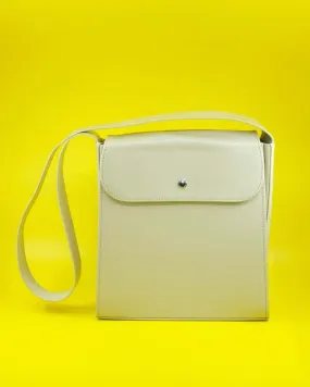 Leather Extended Bag - Dusty White