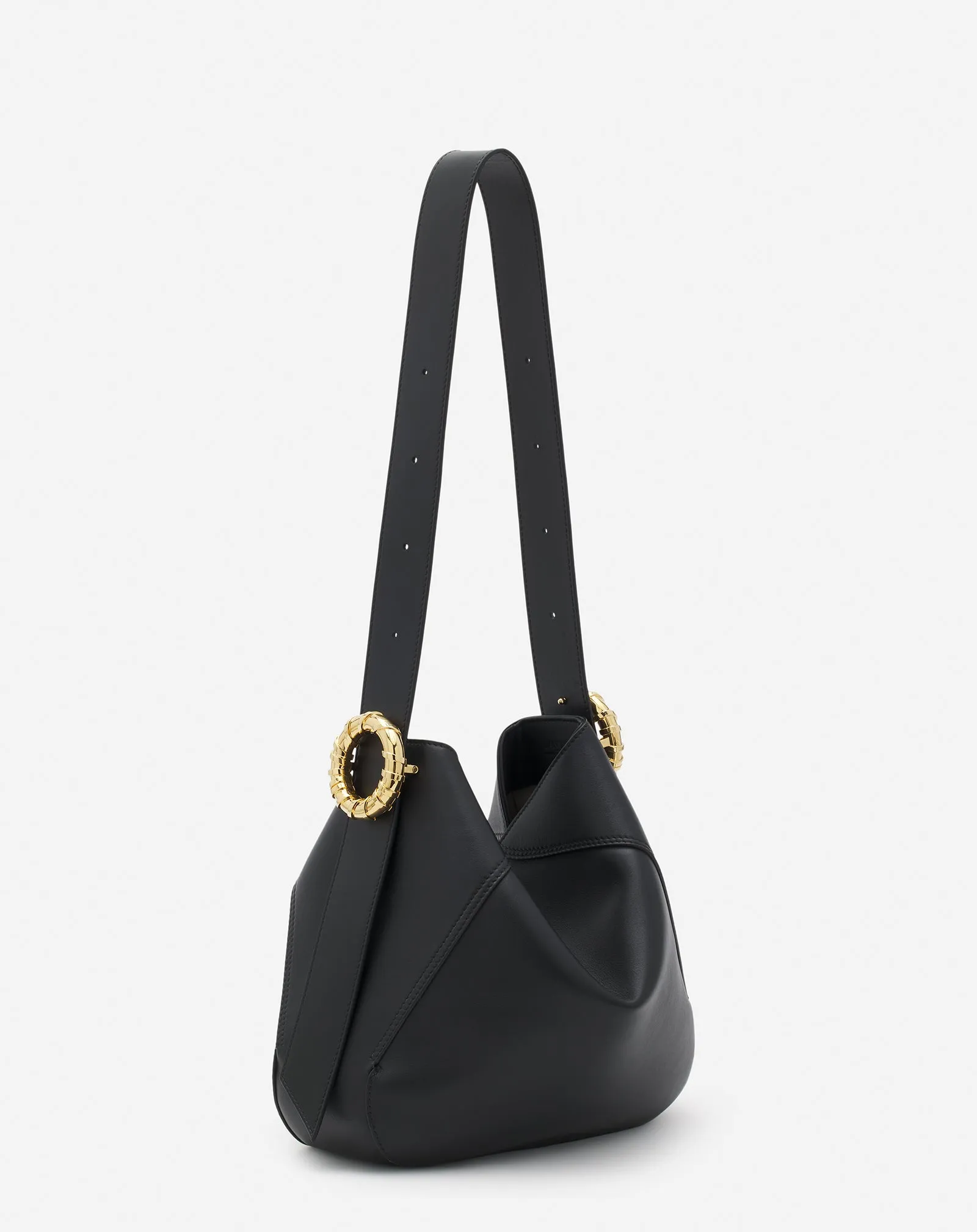 LEATHER MLODIE HOBO BAG