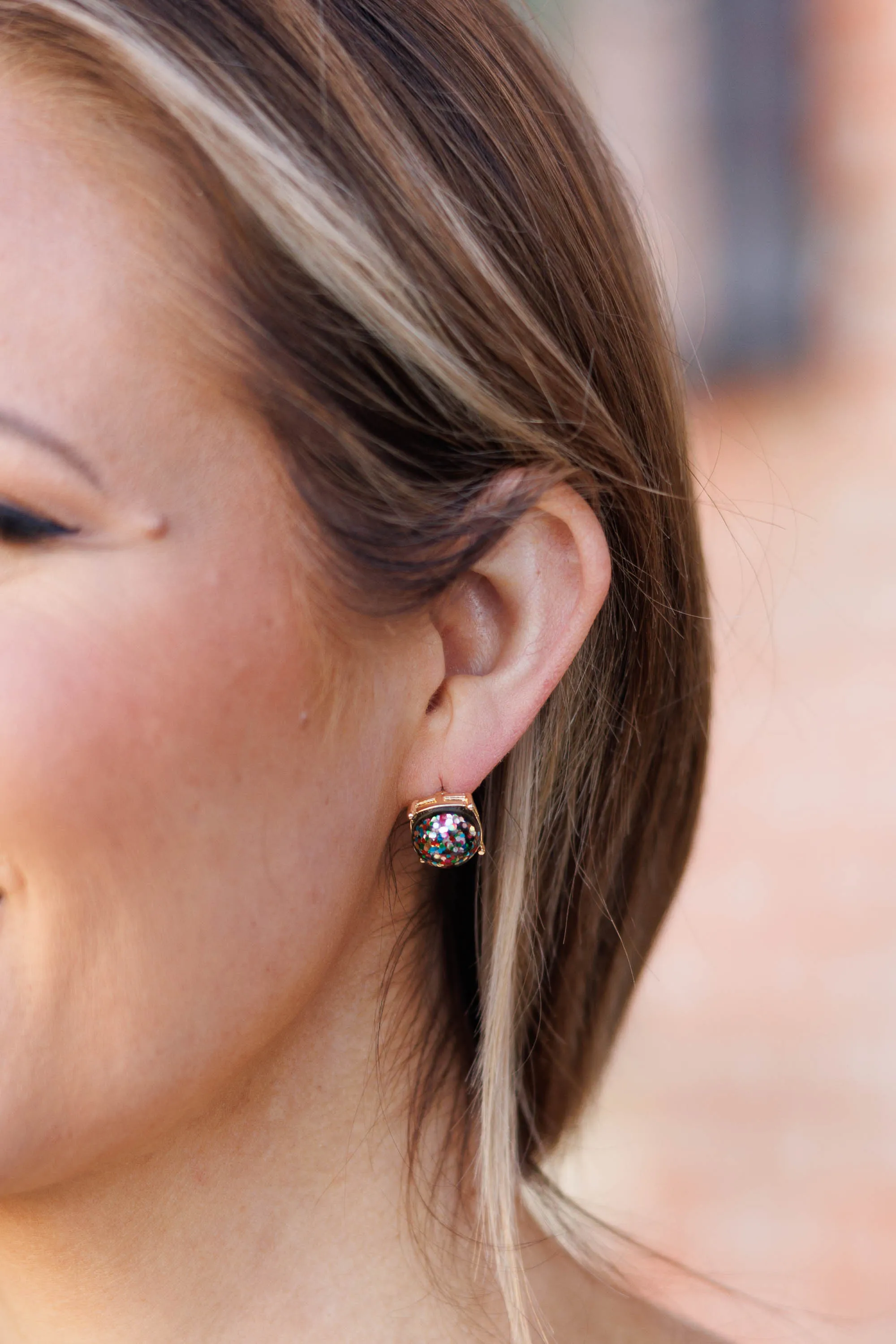 Leave A Little Sparkle Earrings, Multi