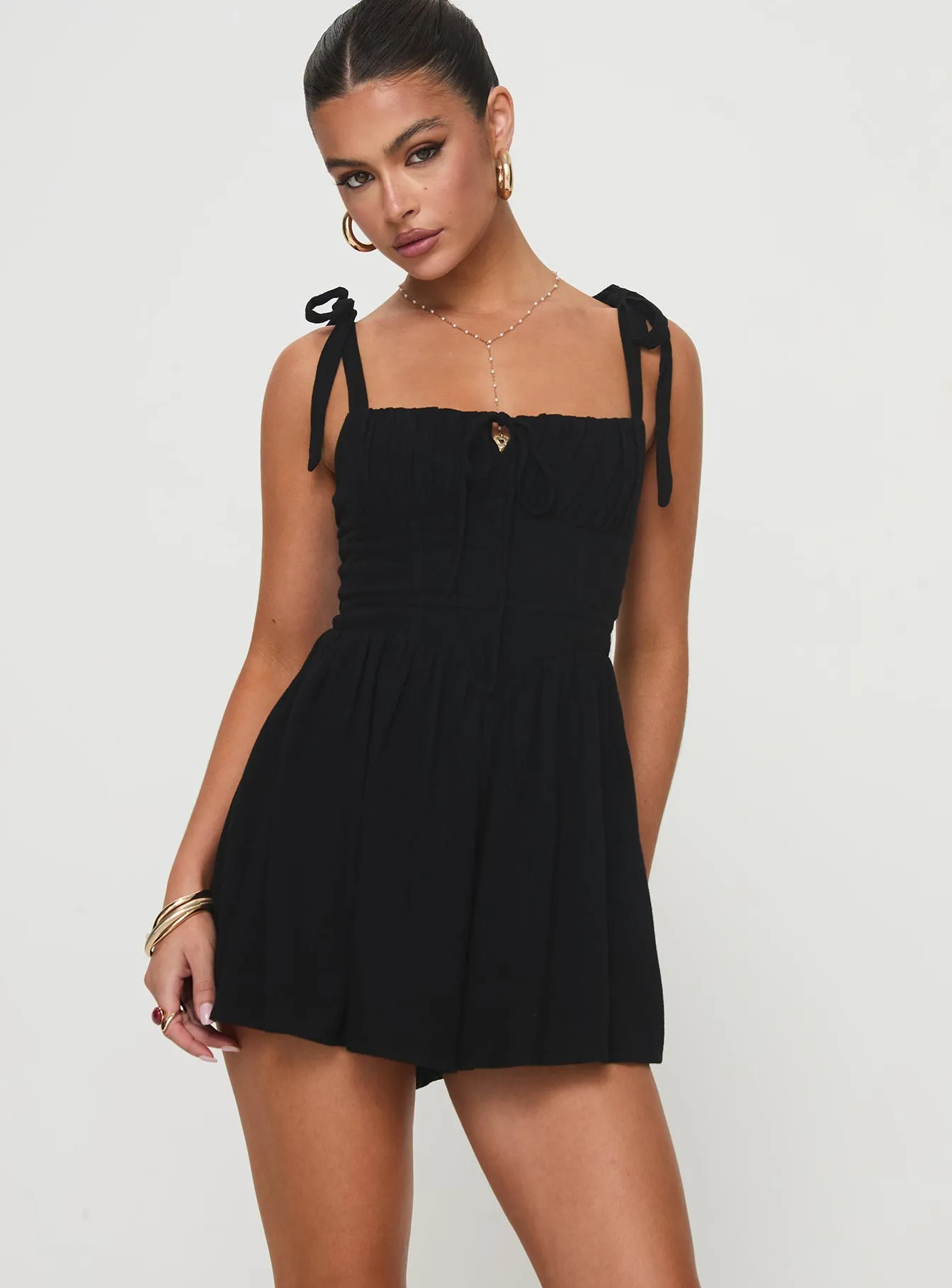 Lehanna Romper Black