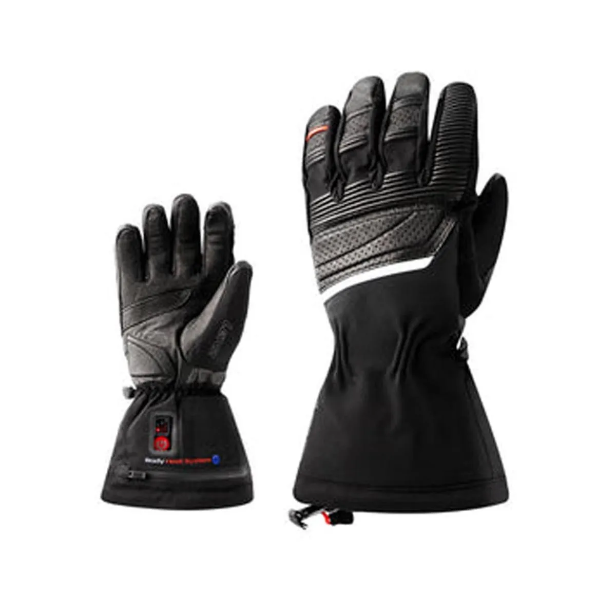 Lenz Heat Gloves 6.0 Finger Cap for Men with rcB 1800 Batteries