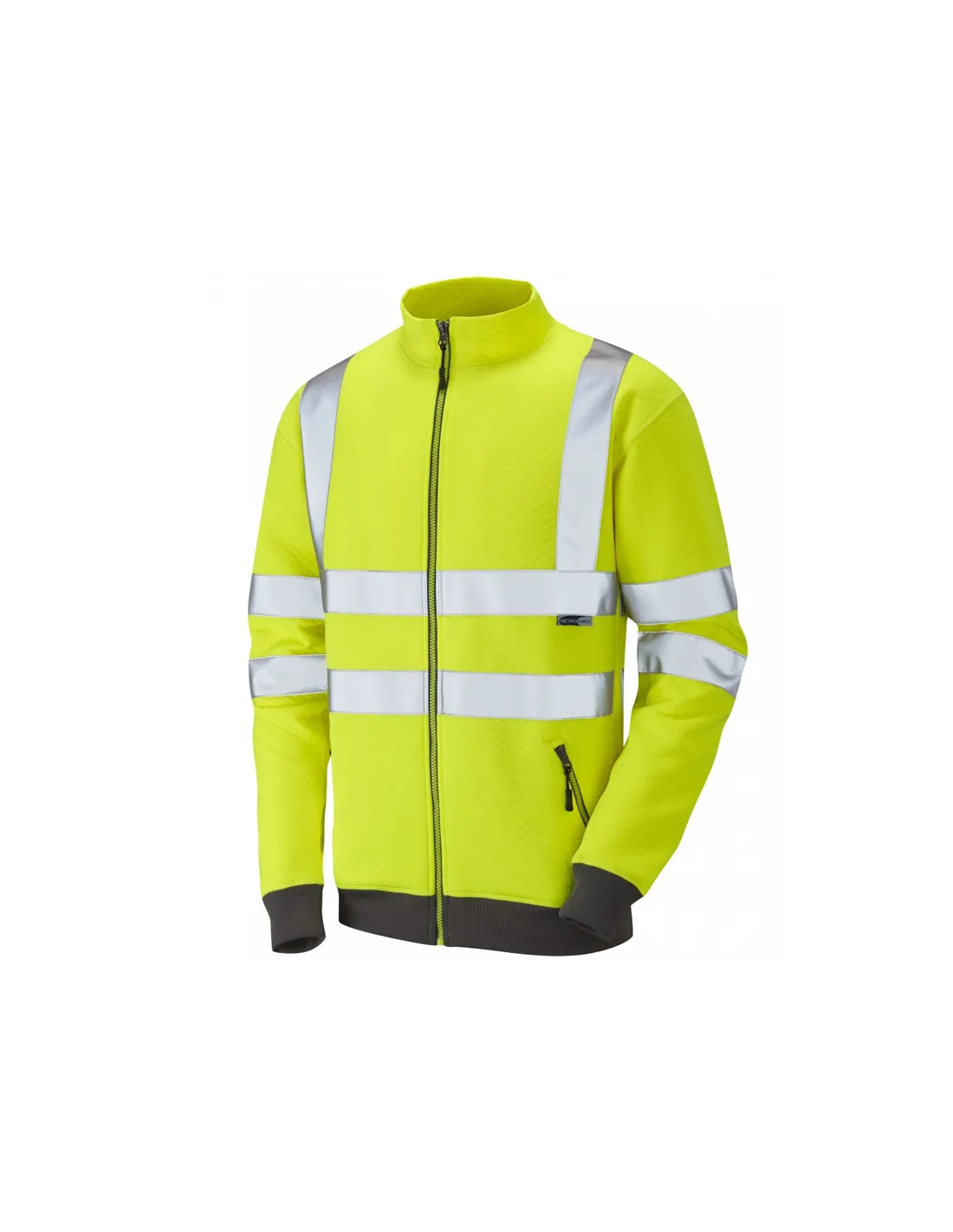 Leo Workwear - SS03 Libbaton Class 3 Track Top - Yellow - 2020ppe Size S