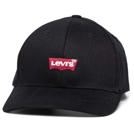 Levis Batwing Flaxfit Black Hat