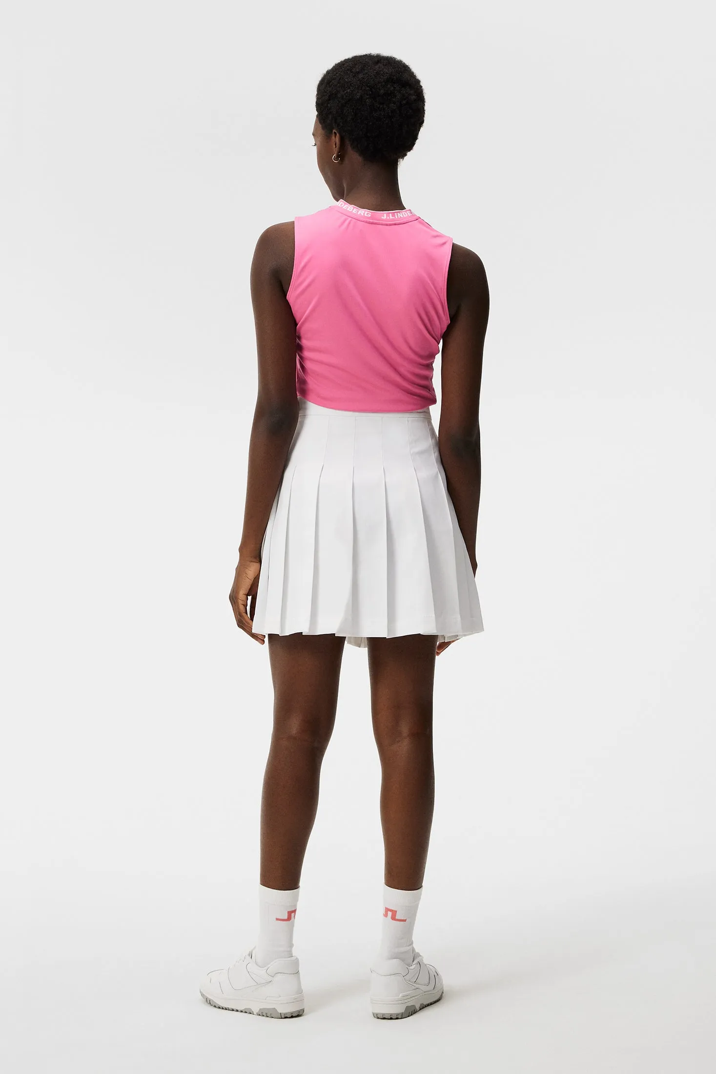 Leya Sleeveless Top / Azalea Pink