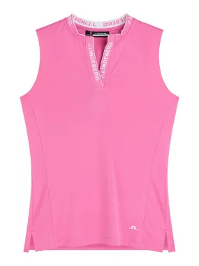 Leya Sleeveless Top / Azalea Pink