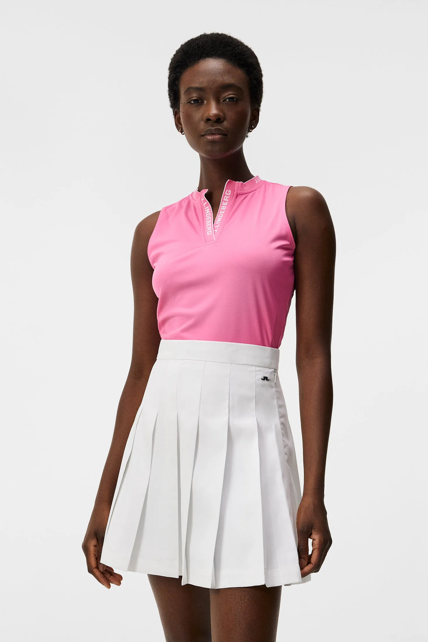 Leya Sleeveless Top / Azalea Pink