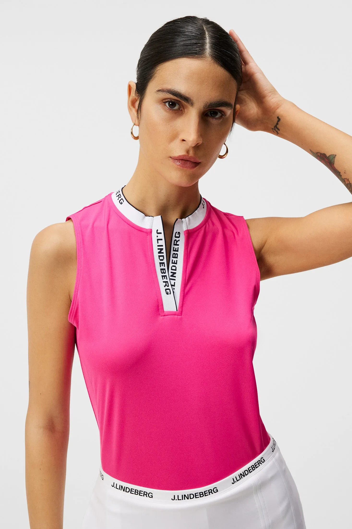 Leya Sleeveless Top / Fuchsia Purple