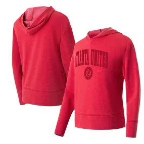 Lids Women's Concepts Sport Red Atlanta United FC Volley Hoodie Long Sleeve T-Shirt