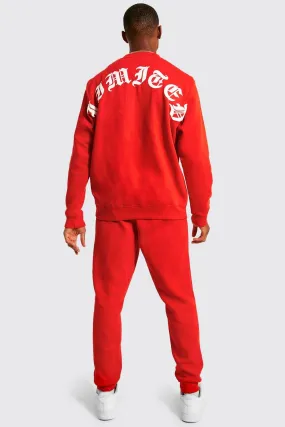 Limited Extended Neck Sweatshirt Tracksuit