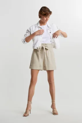 Linda linen shorts