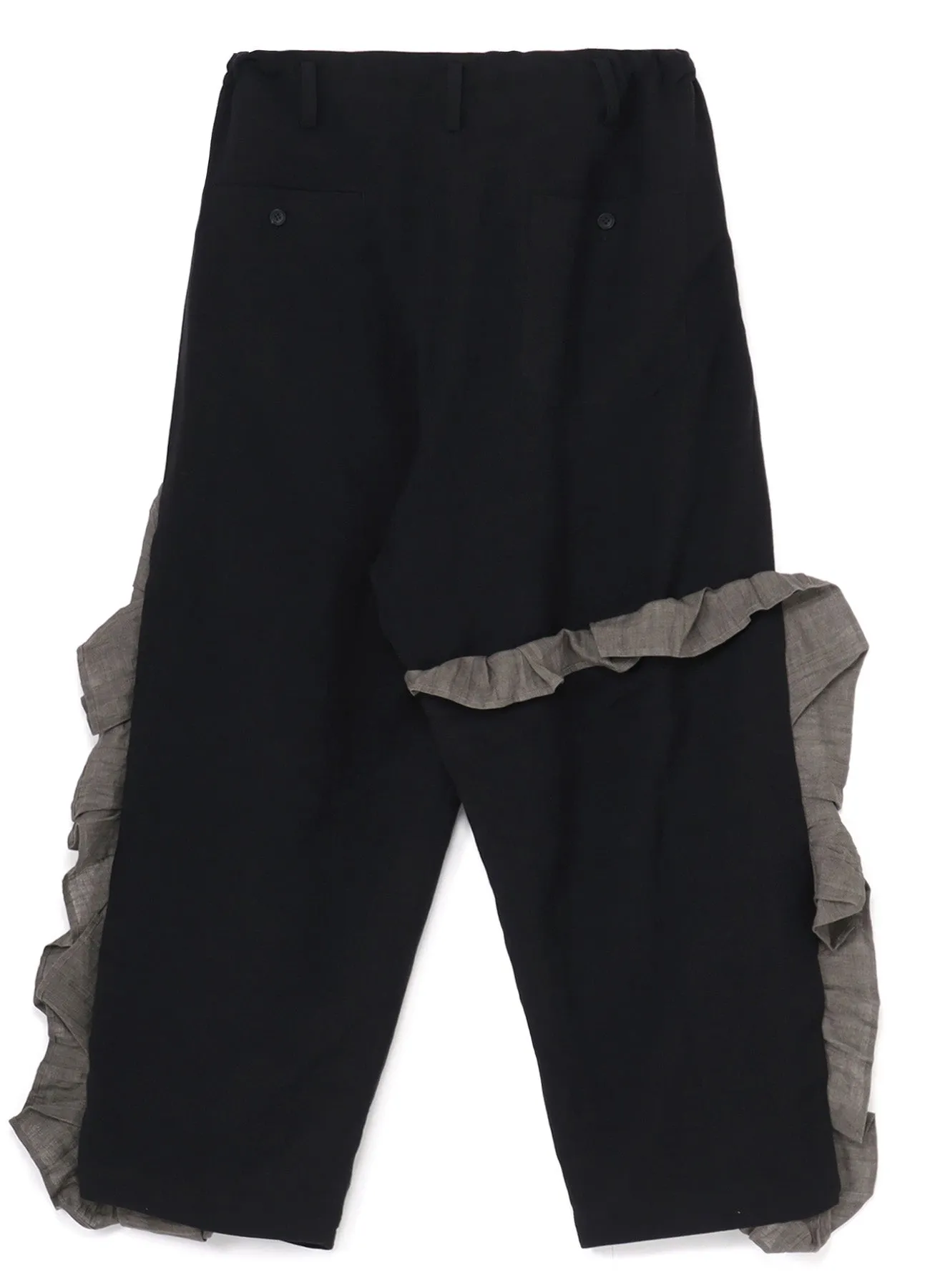 LI/RY CANVAS DECO WIDE PANTS