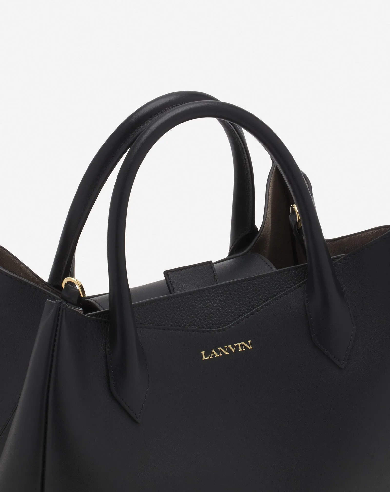 L'OCTAVE BY LANVIN LEATHER DAY BAG