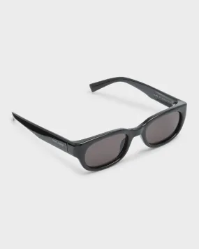 Logo Acetate Rectangle Sunglasses