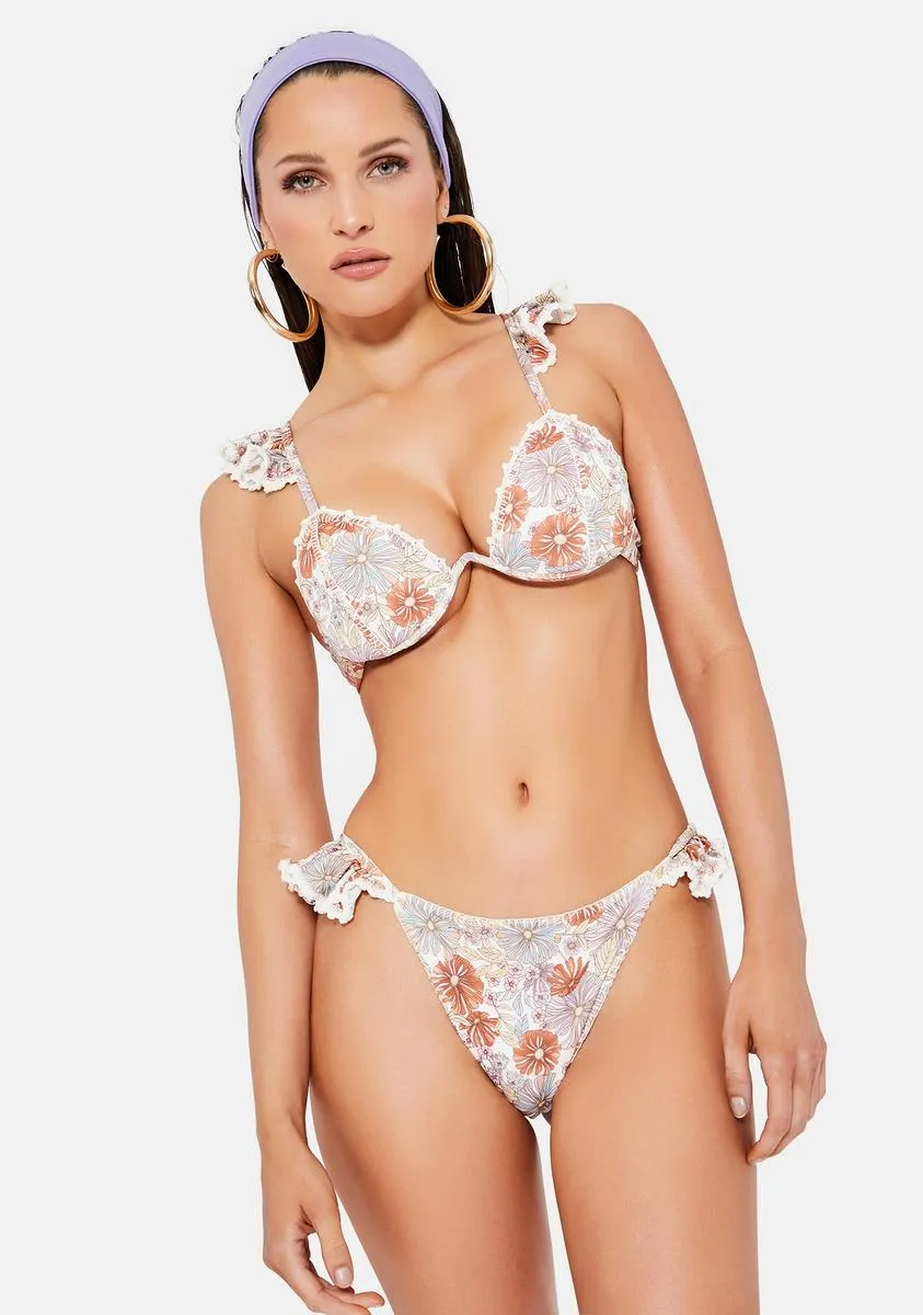 Malena Floral Bikini Set-