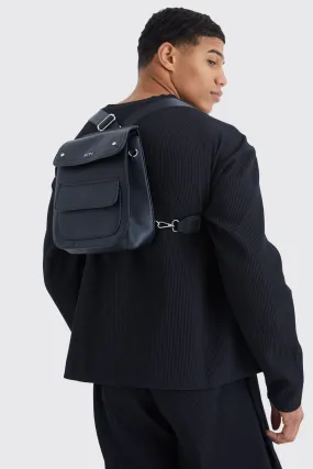 Man Cross Body Multi Way Smart Bag