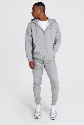 Man Signature Zip Through Tracksuit