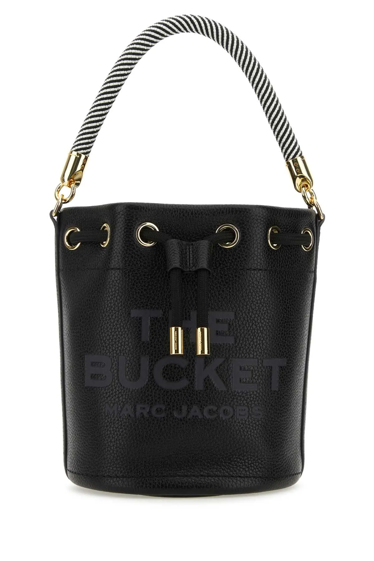 Marc Jacobs Black Leather The Bucket Bucket Bag