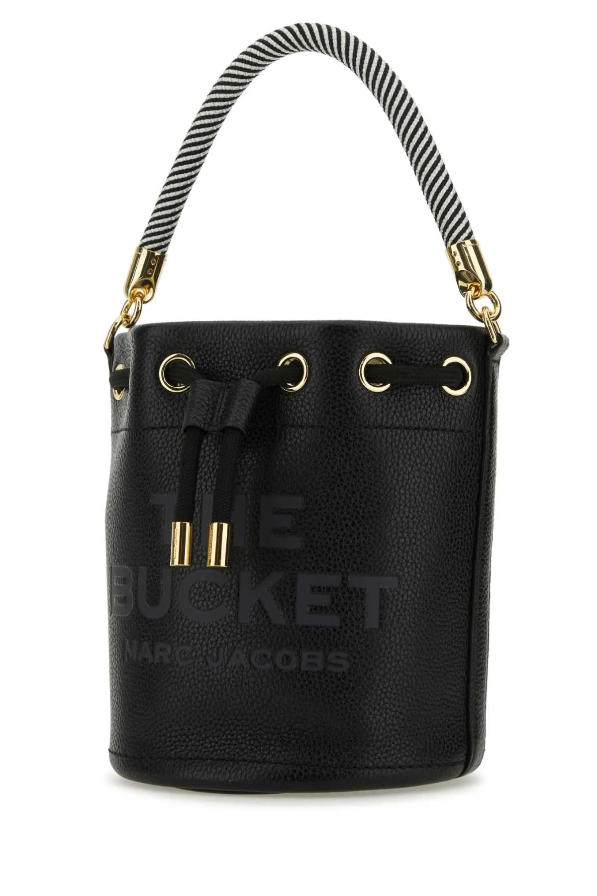 Marc Jacobs Black Leather The Bucket Bucket Bag