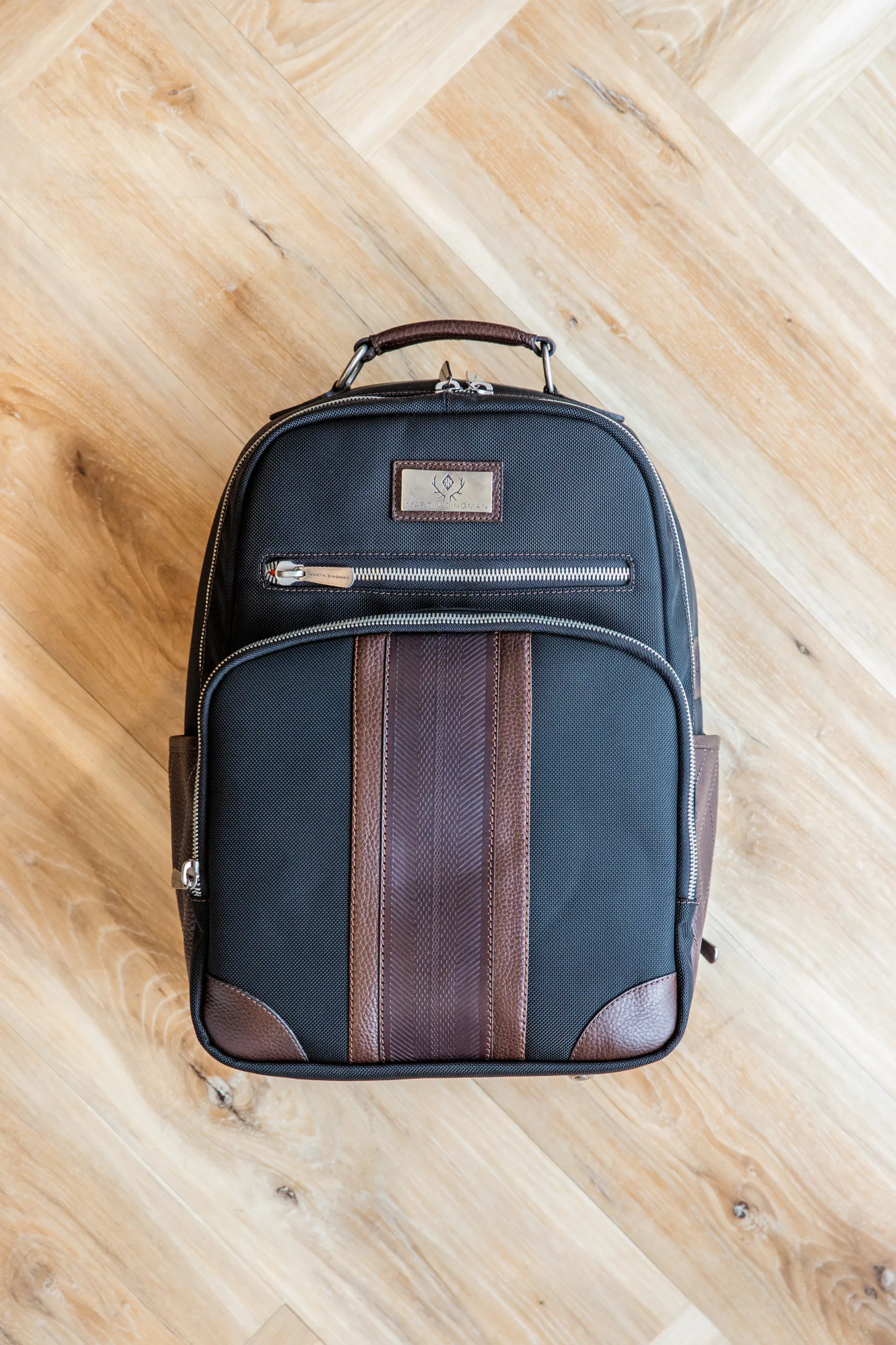 MARTIN DINGMAN Black Executive Backpack