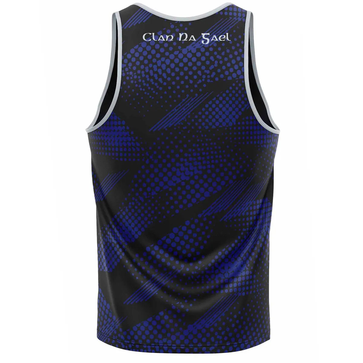 Mc Keever Clan Na Gael CLG Training Vest - Youth - Black/Royal