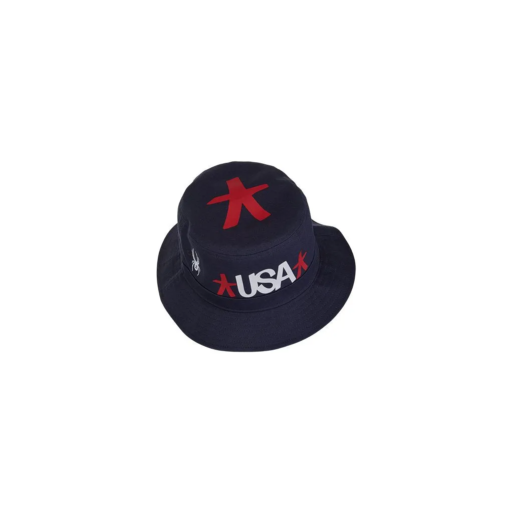 Mens Haze Usa Bucket Hat - Indigo (2021)