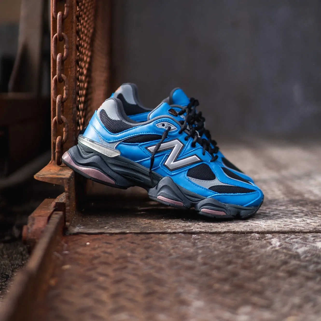 Mens New Balance 9060 (Blue/Black) - U9060NRH