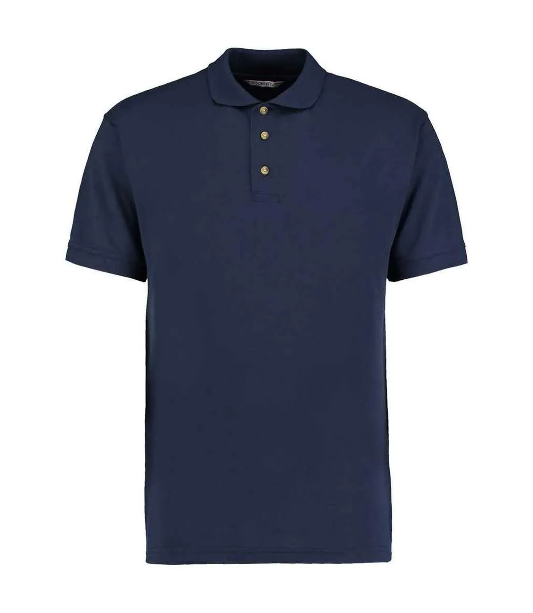 Mens workwear heather polo shirt navy Kustom Kit