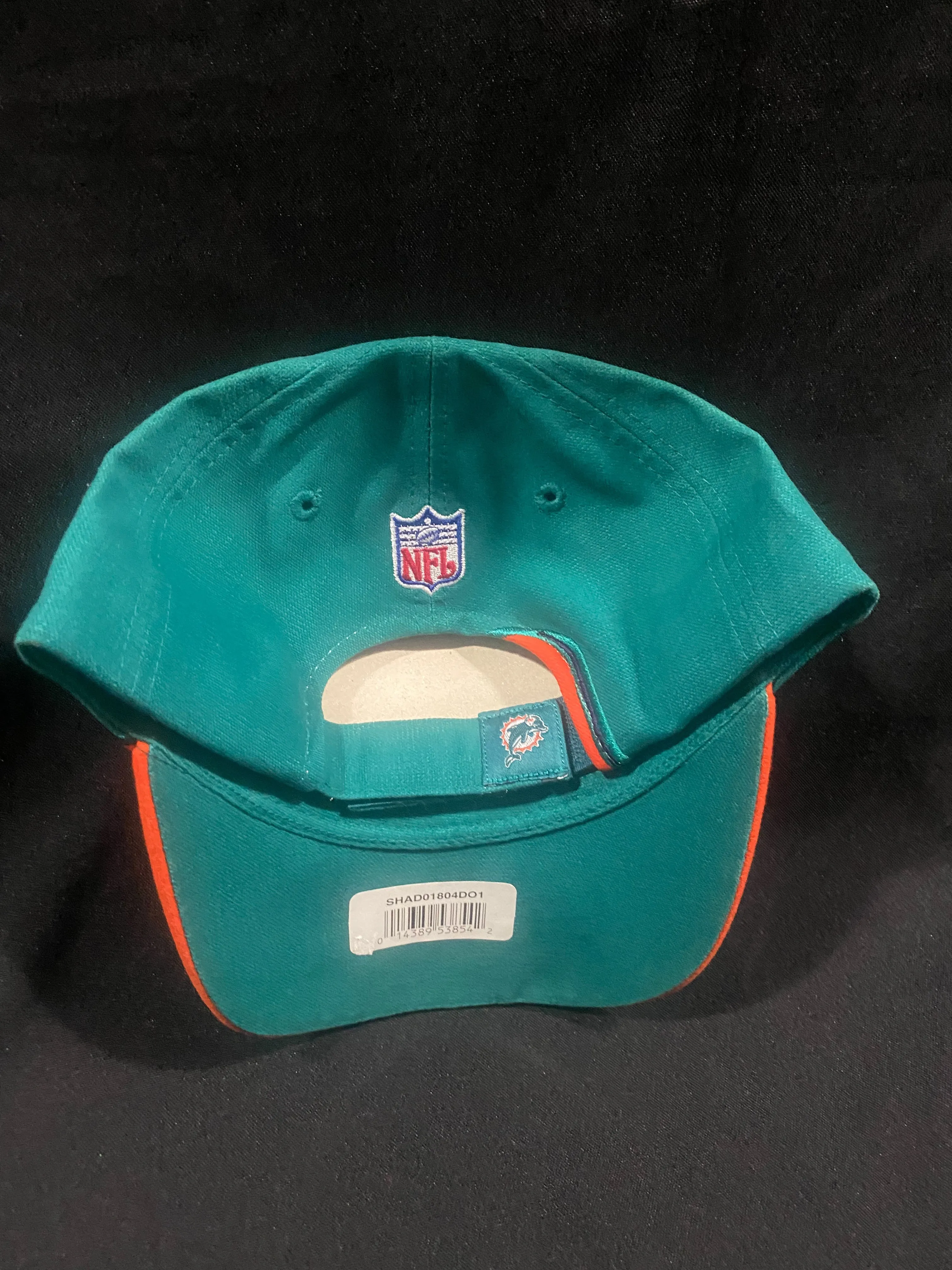 Miami Dolphins NFL Team Bedazzled Adjustable Hat