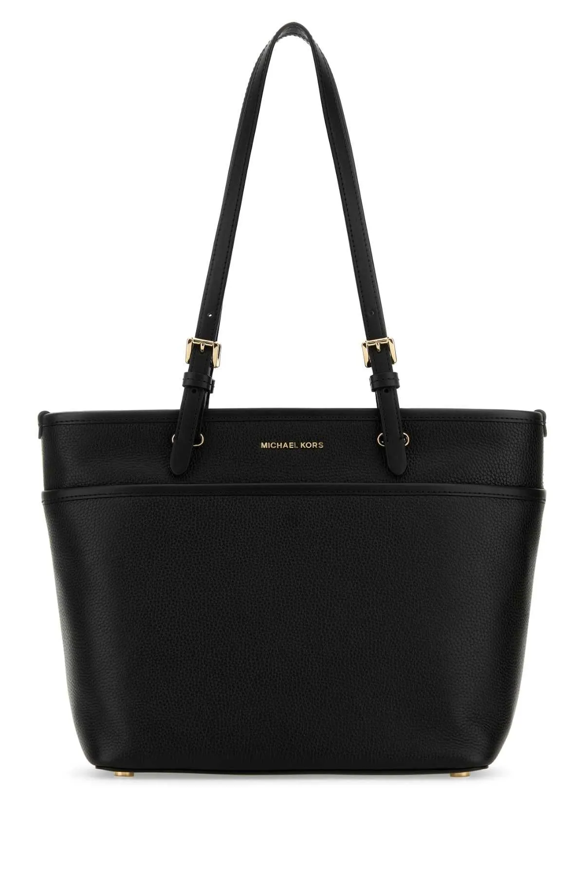 Michael By Michael Kors Black Leather Winston Shopping Bag