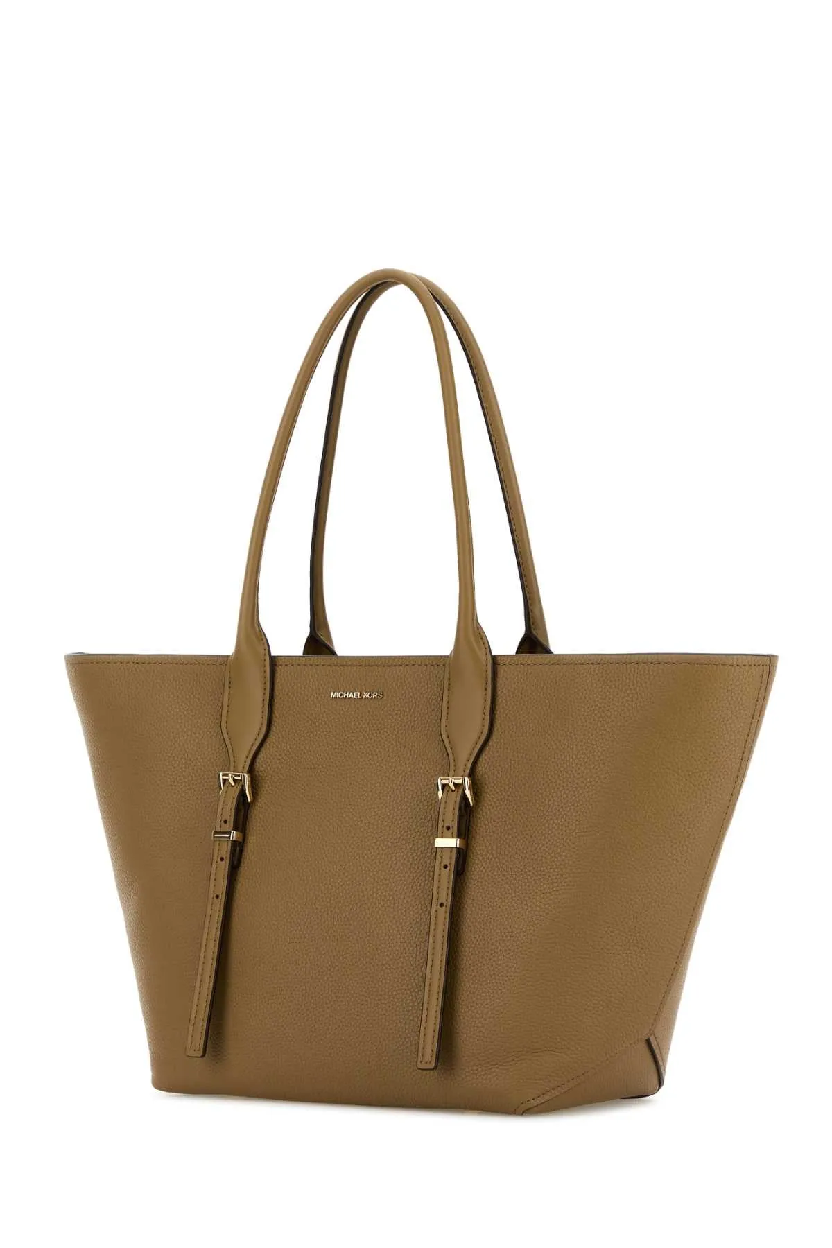 Michael By Michael Kors Cappuccino Leather Moore Shopping Bag