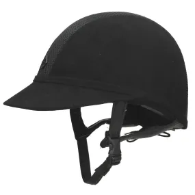 Micro-suede riding helmet Charles Owen SP8 PLUS