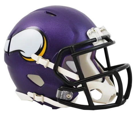 MINNESOTA VIKINGS SPEED MINI HELMET