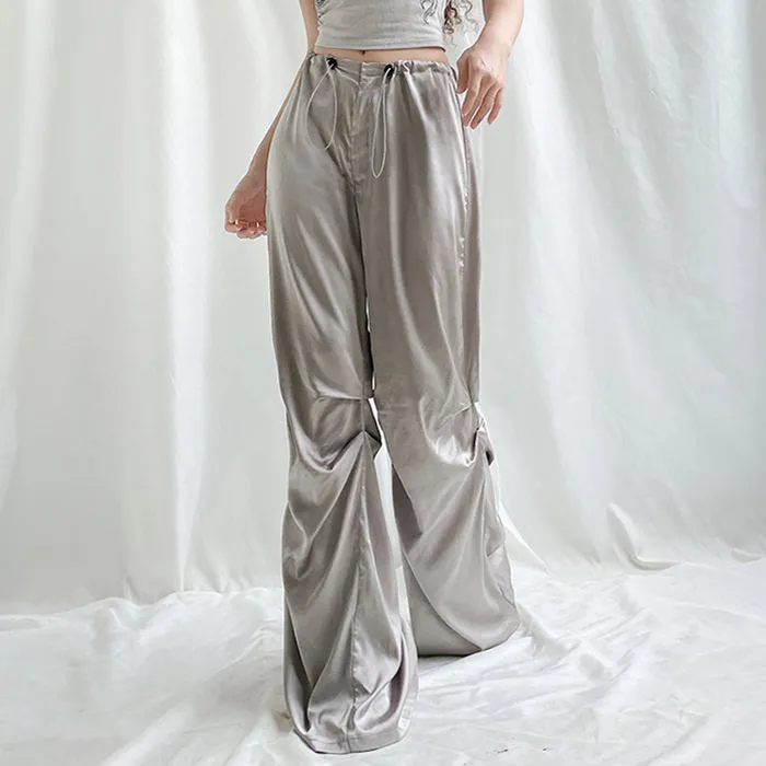 Miracle Satin Wide Pants