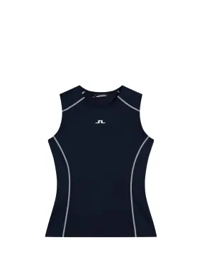 Mirit Sleeveless Top / JL Navy