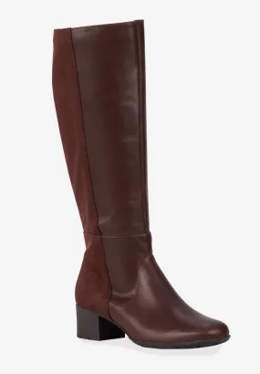 Mix Wide Wide Calf Boot