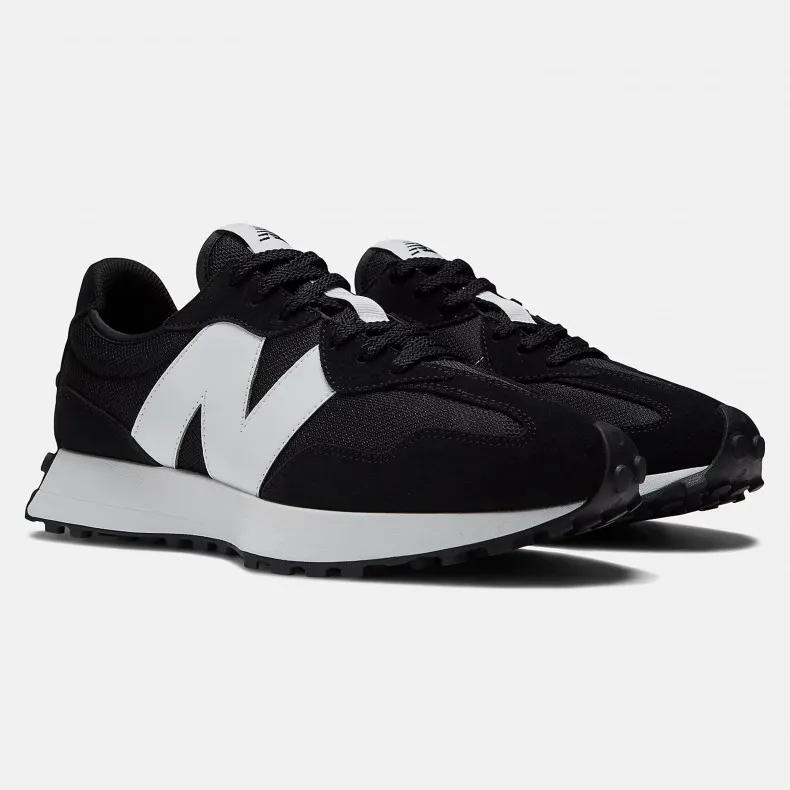 New Balance 327 (Black w/White)