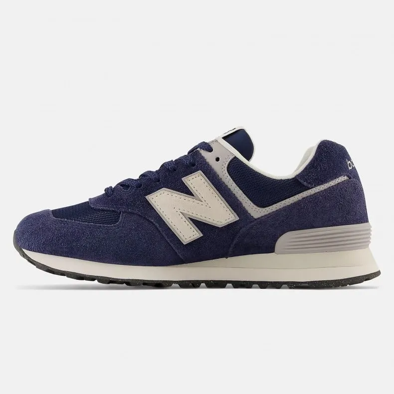 New Balance 574 (Navy/Off White)