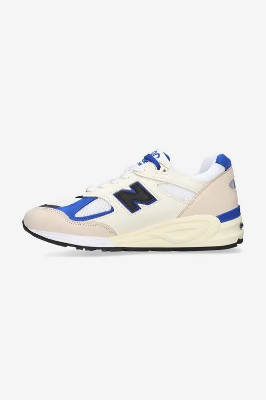 New Balance 990v2 MiUSA White Blue M990WB2