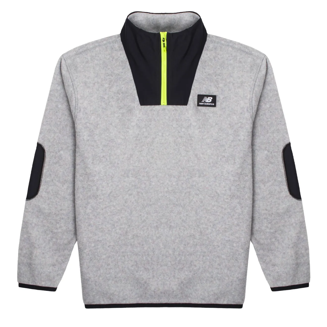 New Balance AT Spinnex 1/4 Zip Fleece Grey