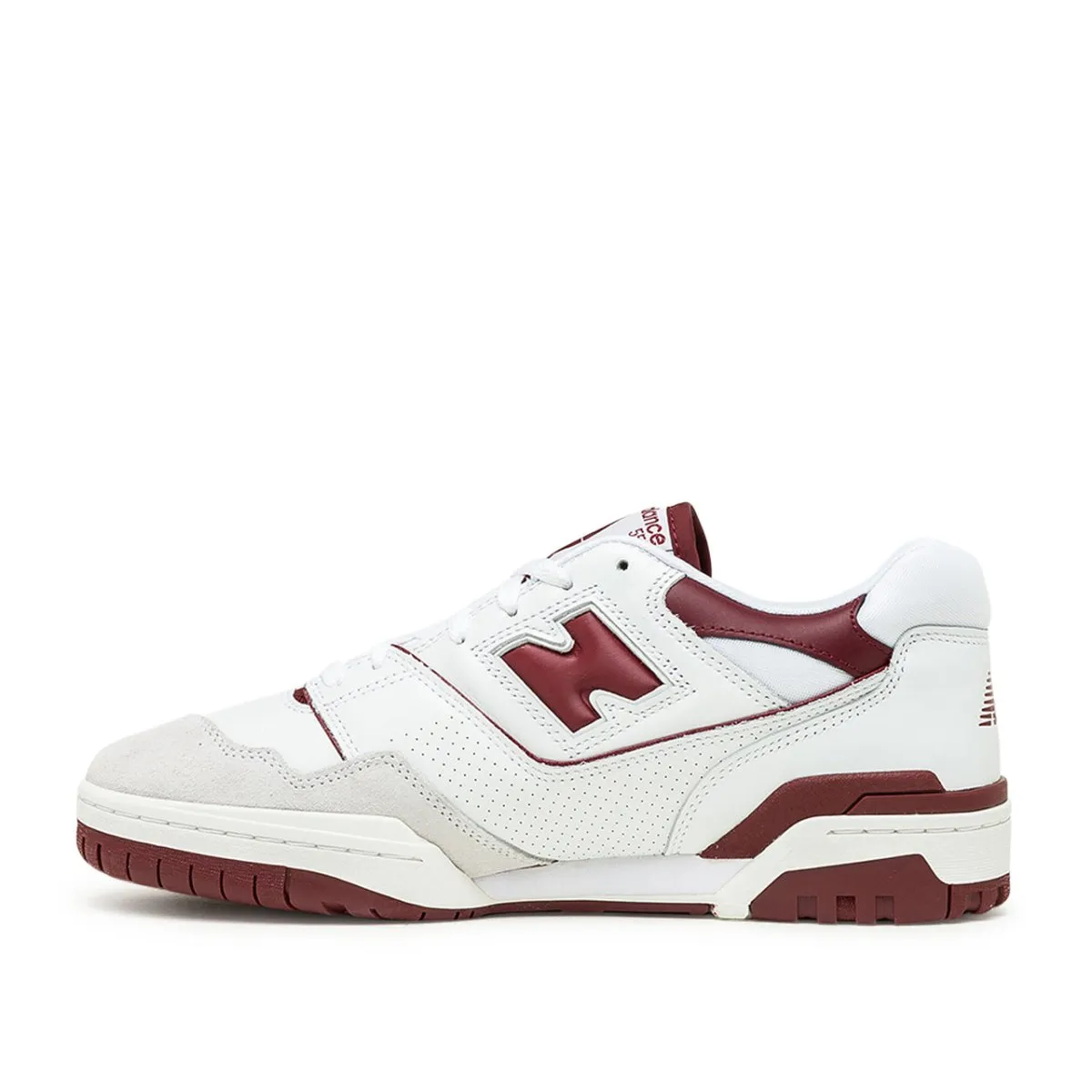 New Balance BB 550 LI (White / Burgundy)