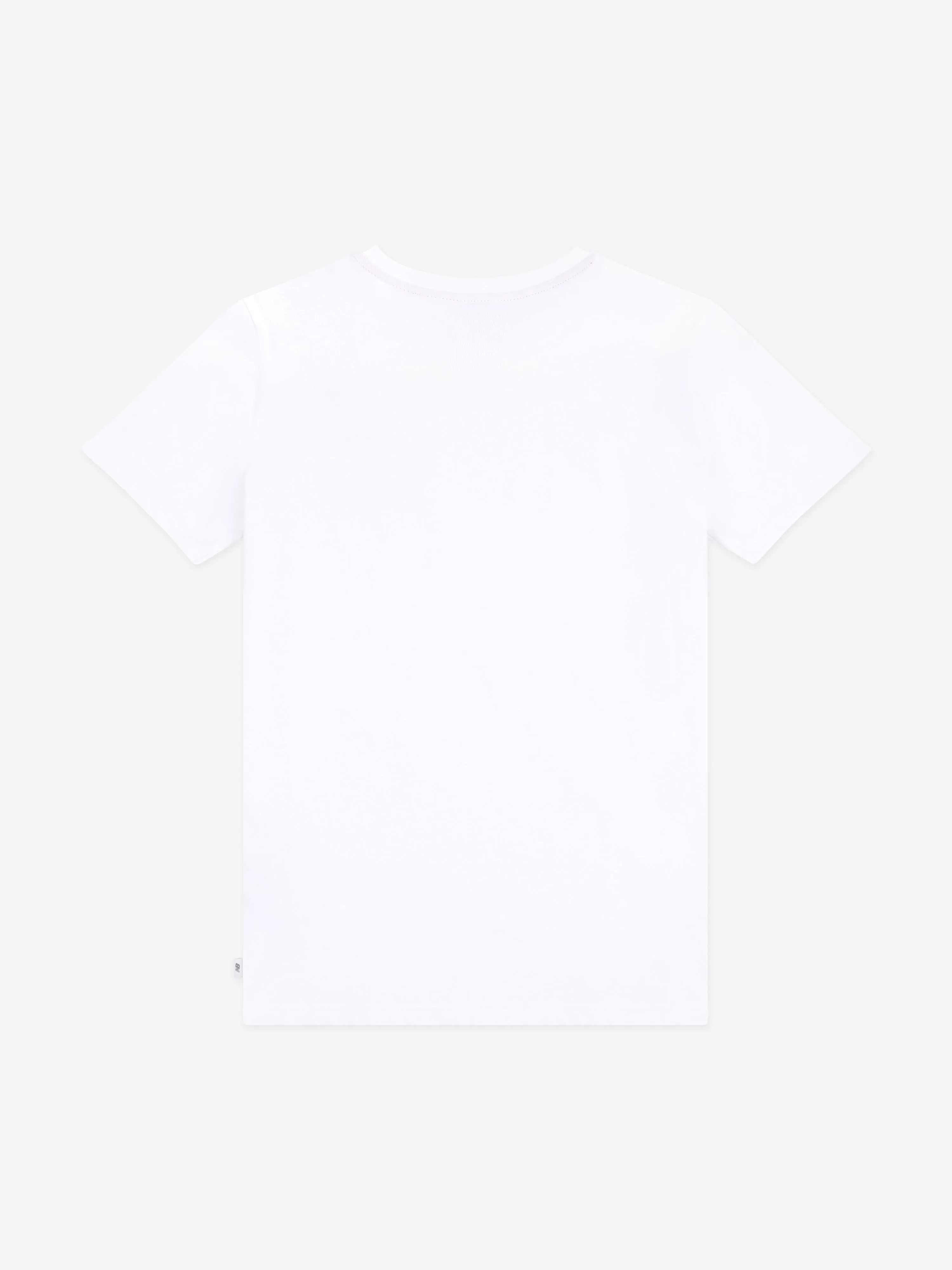 New Balance Boys Trainers Poster T-Shirt in White