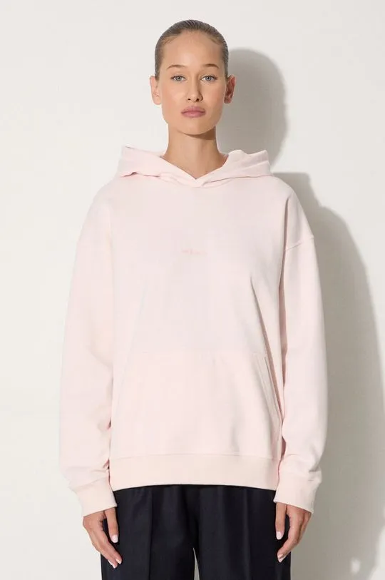 New Balance cotton sweatshirt women's pink color